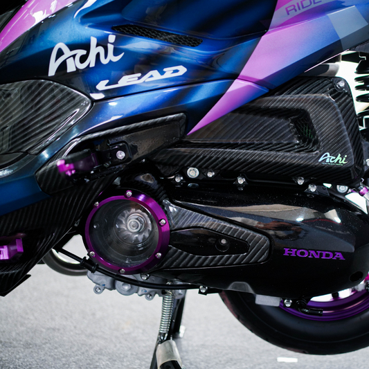 FAN COVER HONDA LEAD125 4-VALVE ENGINE