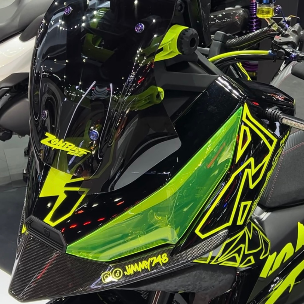 ACRYLIC HEADLIGHT GUARD ZONTES 368G
