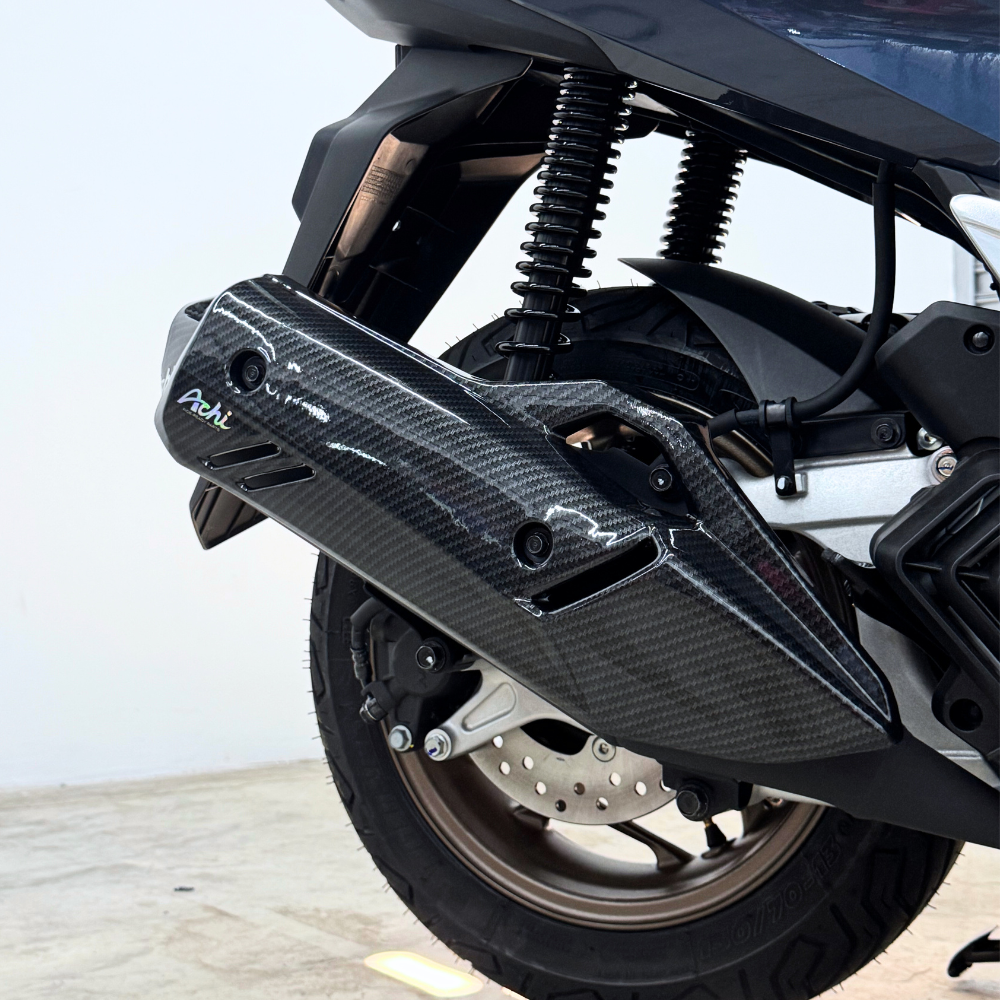 EXHAUST COVER FOR HONDA PCX160 / CLICK160 / GIORO+