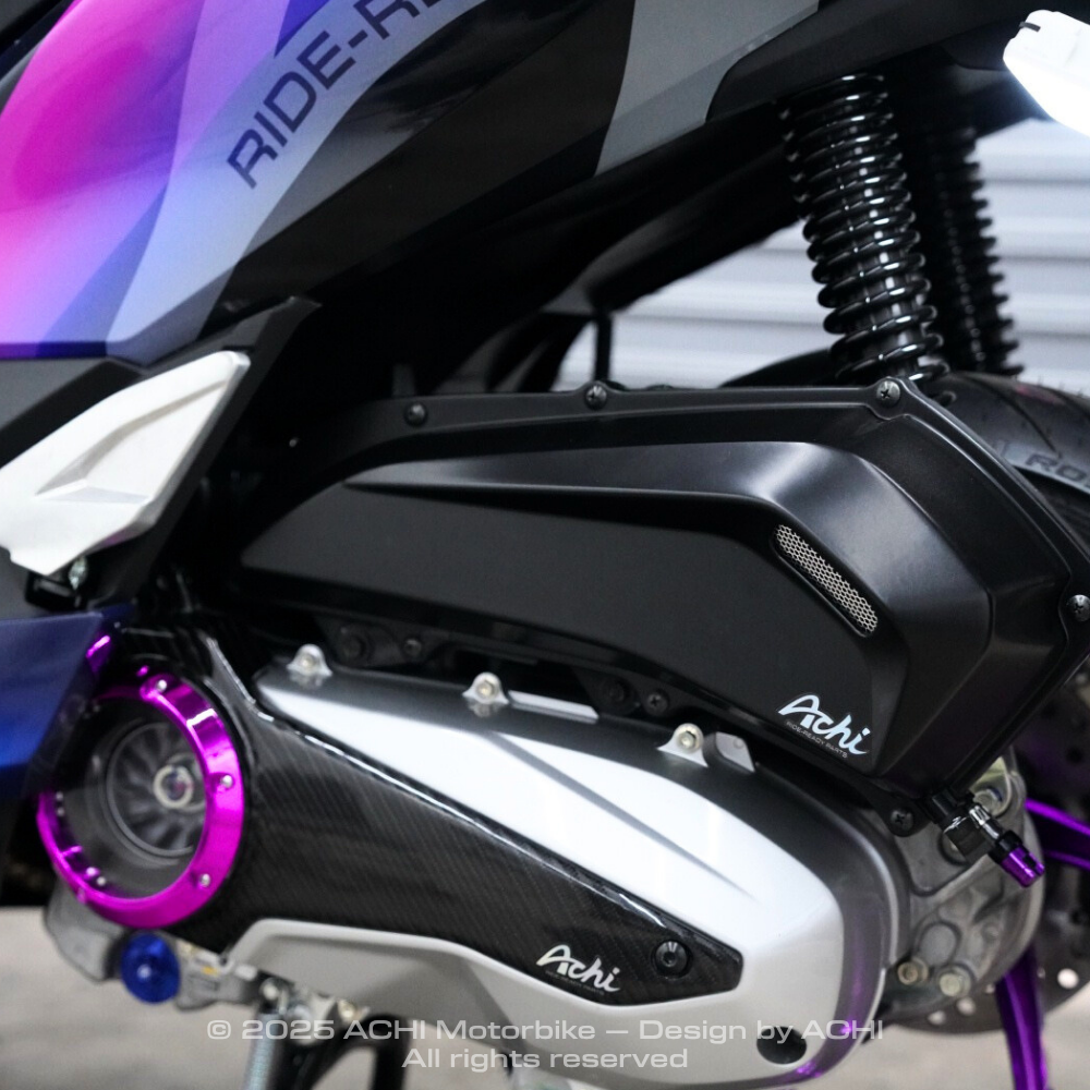 AIR FILTER COVER HONDA PCX160 – ORIGINAL DESIGNED BY ACHI