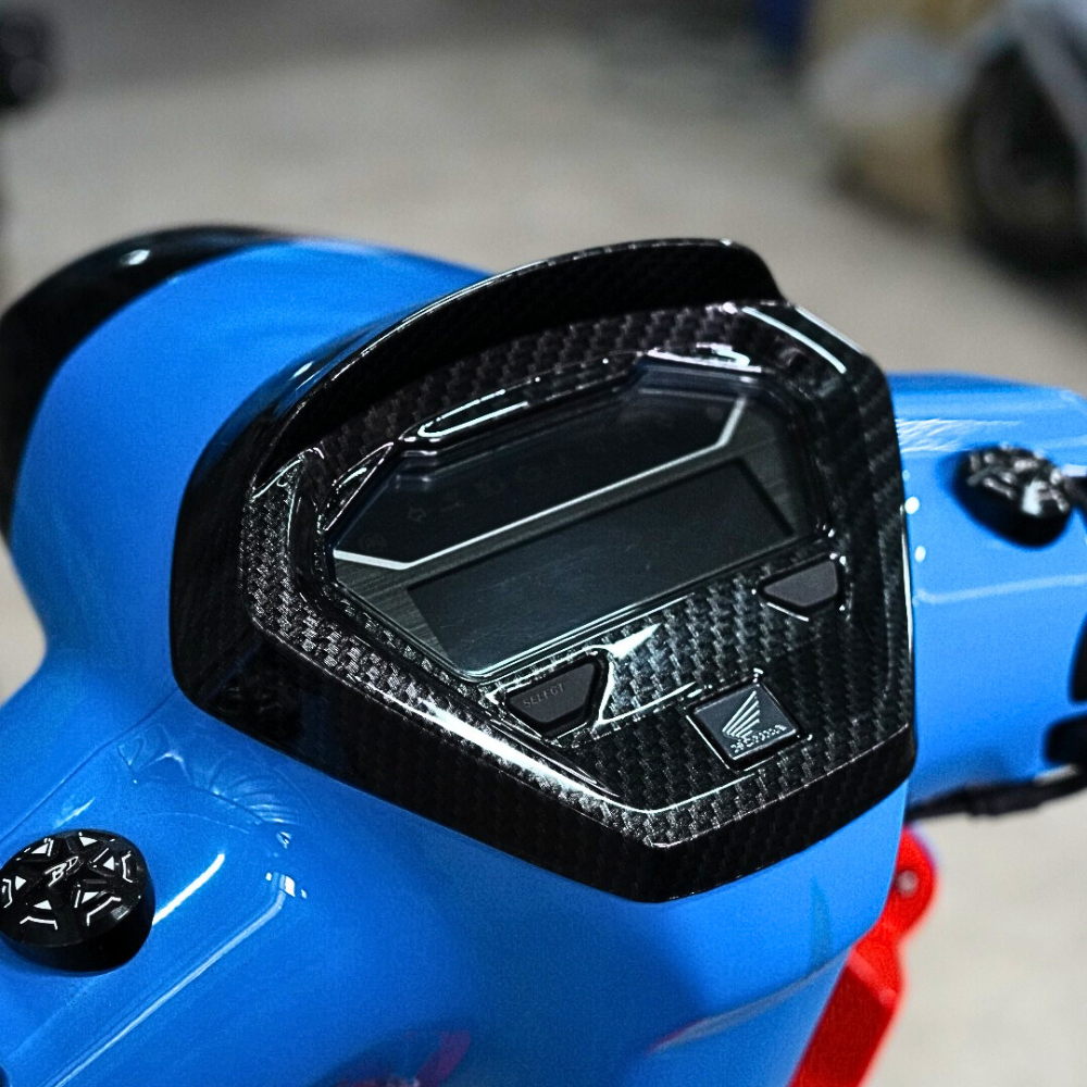 CUSTOM REPLACEMENT FOR HONDA GIORNO+ 125 (FILM CARBON)